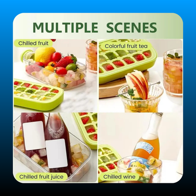 500ml Touchless Ice Cube Water Bottle