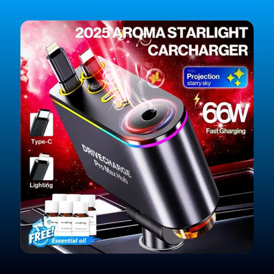 Car Charger with Aroma Diffuser