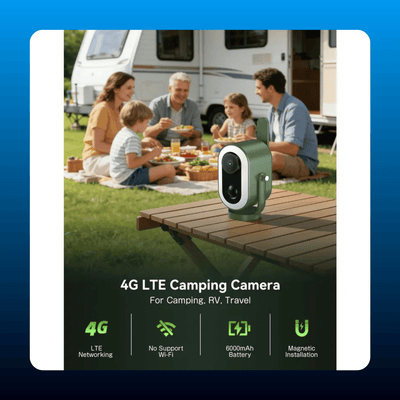 4G Wireless Outdoor Security Camera