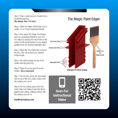 Magic Paint Edger for Angled Brushes
