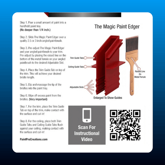 Magic Paint Edger for Angled Brushes