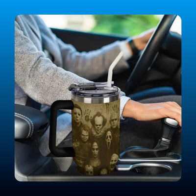 Halloween Horror Collage 40oz Tumbler