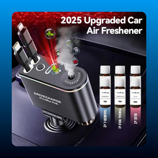 Car Charger with Aroma Diffuser