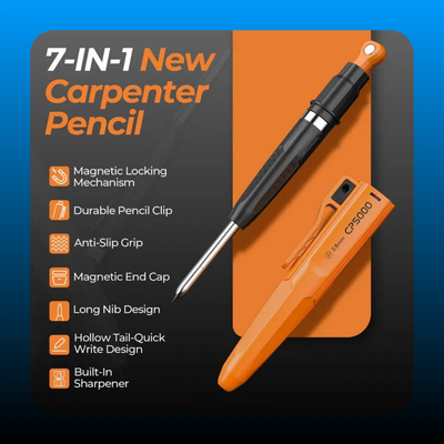 Magnetic Mechanical Carpenter Pencils Set