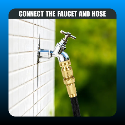 Garden Hose Quick Connector