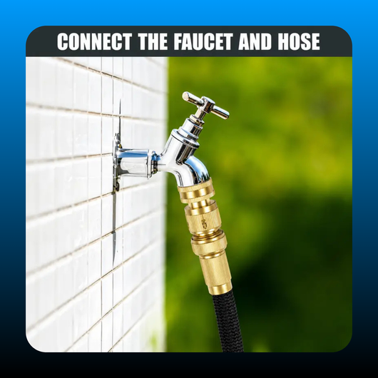 Garden Hose Quick Connector