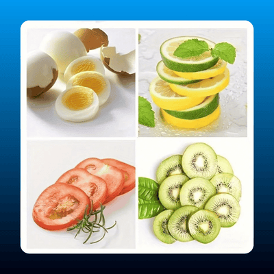 Multi-Functional Vegetable and Egg Slicer