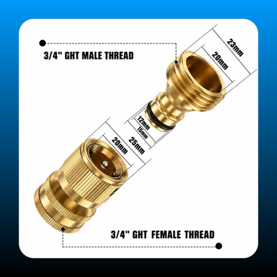 Garden Hose Quick Connector