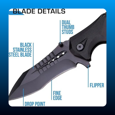 Stainless Steel Folding Pocket Knife