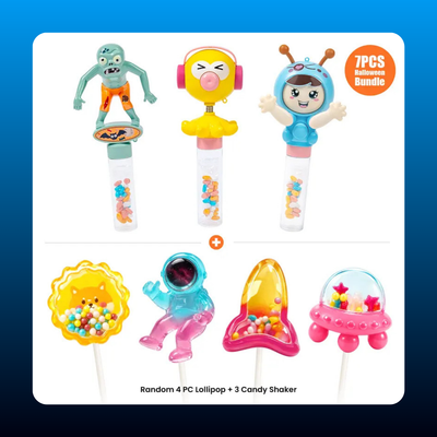 Interactive Lollipop and Candy Shaker Bundle