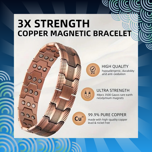 Wellness Copper Adjustable Bracelet