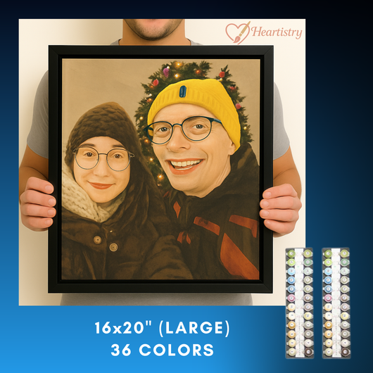 Heartistry – Custom Paint by Number’s Kit