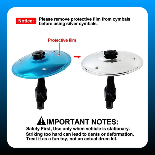 Car Cymbal Drum Air Vent