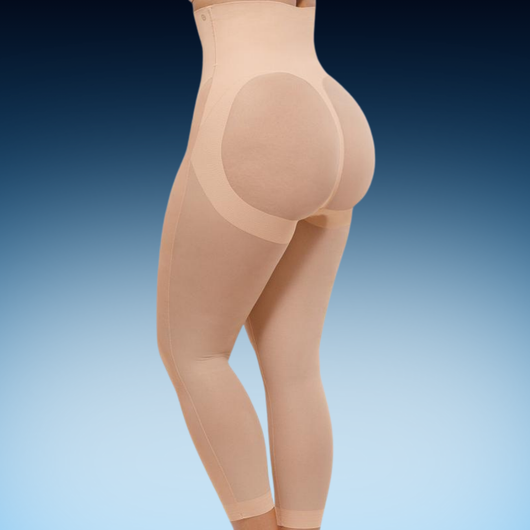 Plus Size High Waist Butt Lifting Capri Shapewear