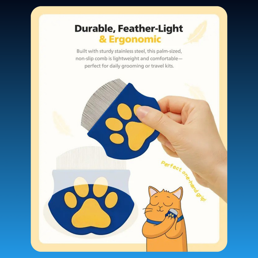 Facial Comb for Cats and Dogs