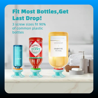 Upside Down Bottle Dispenser Cap (2 Pack)