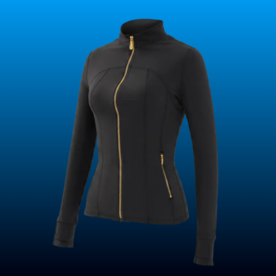 Brushed Zip Jacket Activewear Set