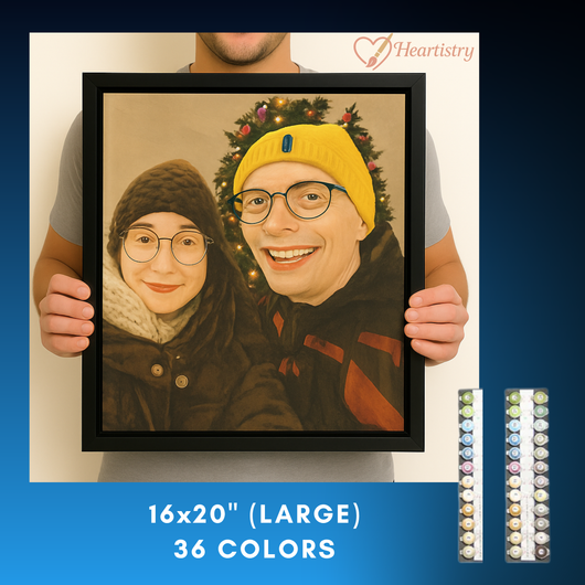 Heartistry – Custom Paint by Number’s Kit