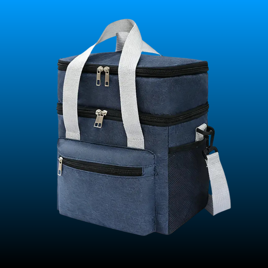 Double-Layer Insulated Lunch Bag