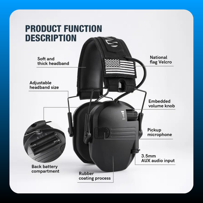 Hunting Noise Reduction Earmuffs