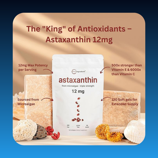 Astaxanthin Natural Tanning Softgels