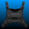 Black Tactical Chest Vest
