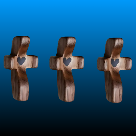 Wooden Cross Fidget (3 Pack)