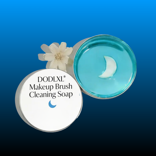 Makeup Brush Cleansing Soap with Silicone Cleaning Pad
