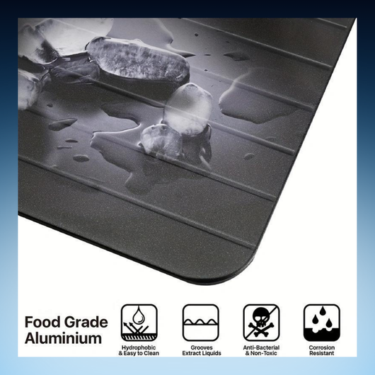 Fast Thaw Aluminum Defrost Tray