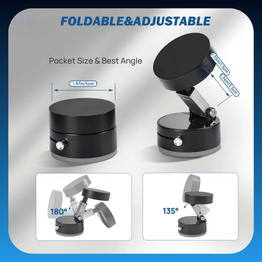 Multifunctional Vacuum Suction Phone Holder