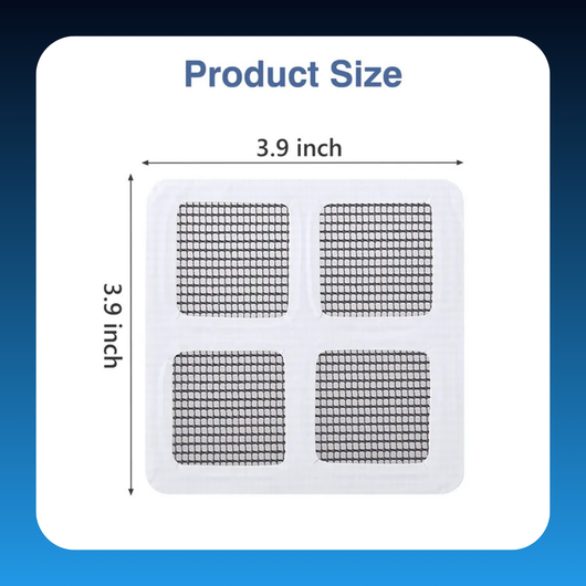 Disposable Shower Drain Cover Hair Catcher (12 Pack)
