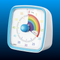 60-Minute Silent Visual Timer with Night Light