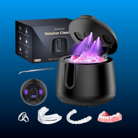 Ultrasonic Retainer and Denture Cleaner