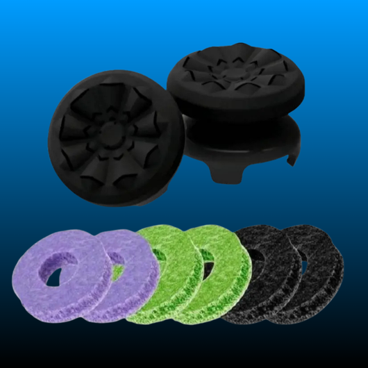 Precision Rings Thumbsticks Aim Boost Kit for Consoles (6 Pcs)