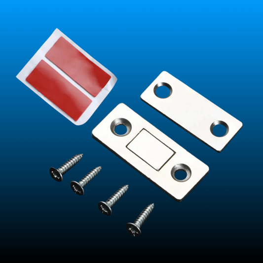 Cabinet Magnetic Catch without Punching