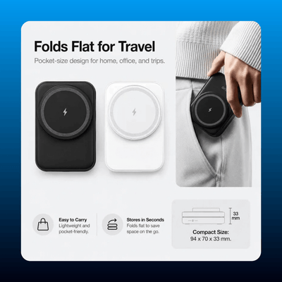 3-in-1 Foldable Magnetic Wireless Charger