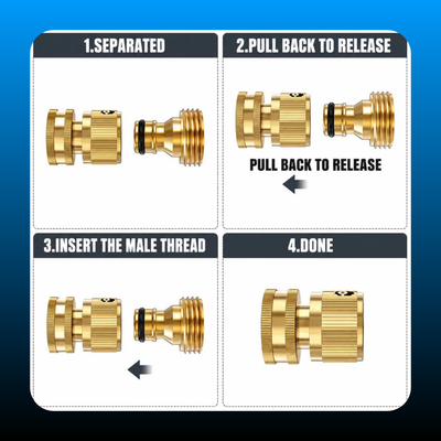 Garden Hose Quick Connector