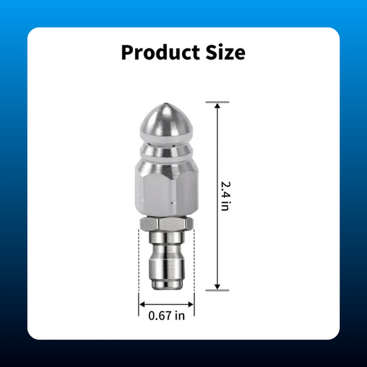 High Pressure Sewer Jetting Nozzle
