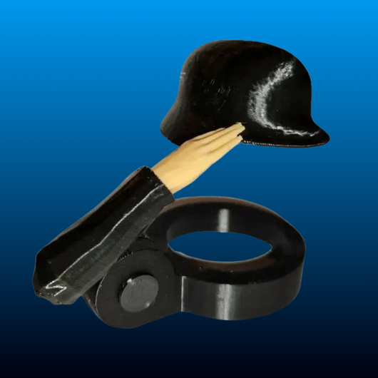 Soldier Salute Beer Bottle Helmets (3 Piece)