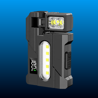 High Lumen Rechargeable Work Flashlight