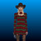 Striped Knit Horror Costume Dress