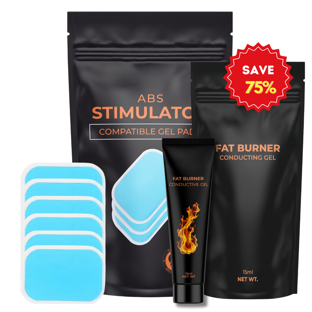 x10 COMPATIBLE PADS + x1 FAT BURNER GEL