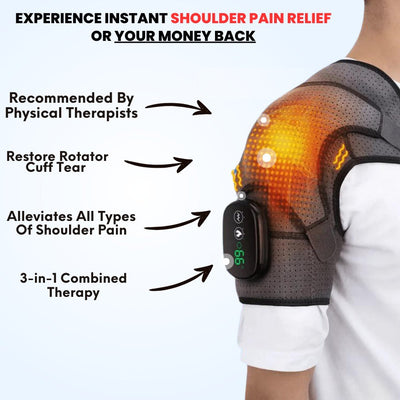 ReliefWave 3-in-1 Shoulder Massager