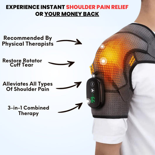 ReliefWave 3-in-1 Shoulder Massager