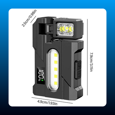 High Lumen Rechargeable Work Flashlight
