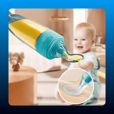 Silicone Baby Food Dispensing Spoon