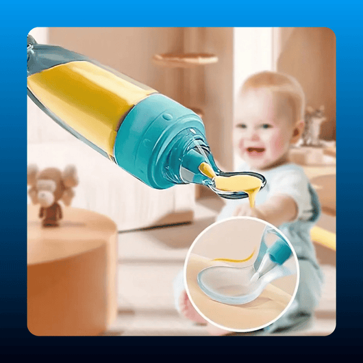 Silicone Baby Food Dispensing Spoon