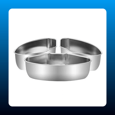 Stainless Steel Divided Steamer Tray