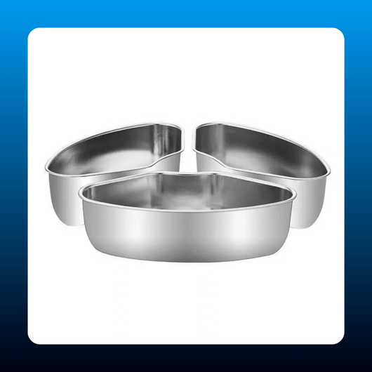 Stainless Steel Divided Steamer Tray