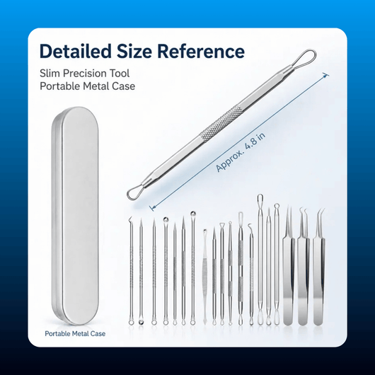15-Piece Blackhead and Acne Removal Kit